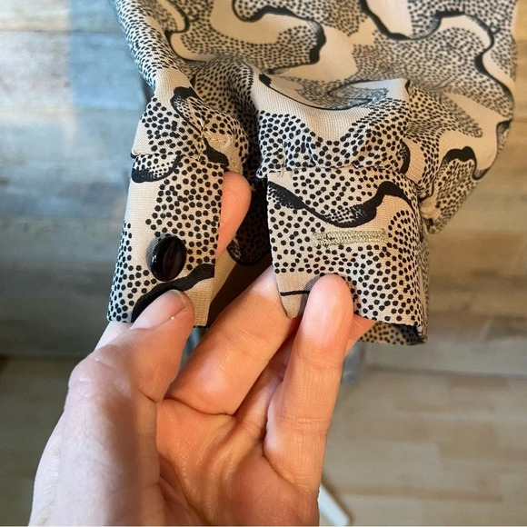 Vintage Camillia women’s taupe drop  waist‎ dress in size 10 - Picture 8 of 13